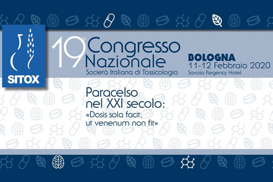 SITOX 2020: 19° Congresso Nazionale della Società Italiana di Tossicologia