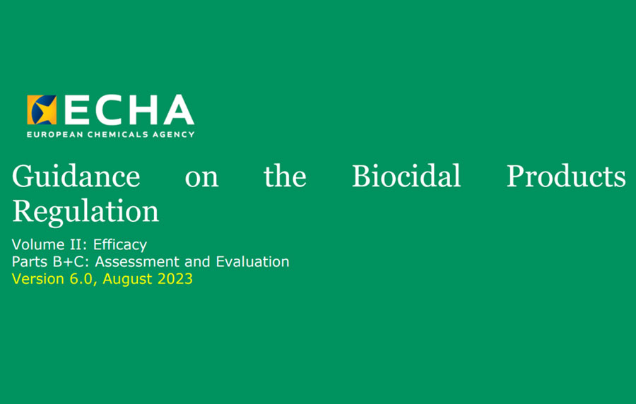 ECHA updates the BPR efficacy guidance!